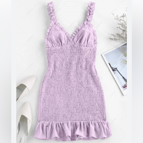 Zaful dress size Small lavender - Picture 1 of 6